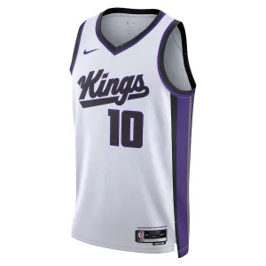 Nike Sacramento Kings Domantas Sabonis Miesten Pelipaita Association Edition 2023-24 Swingman Valkoinen