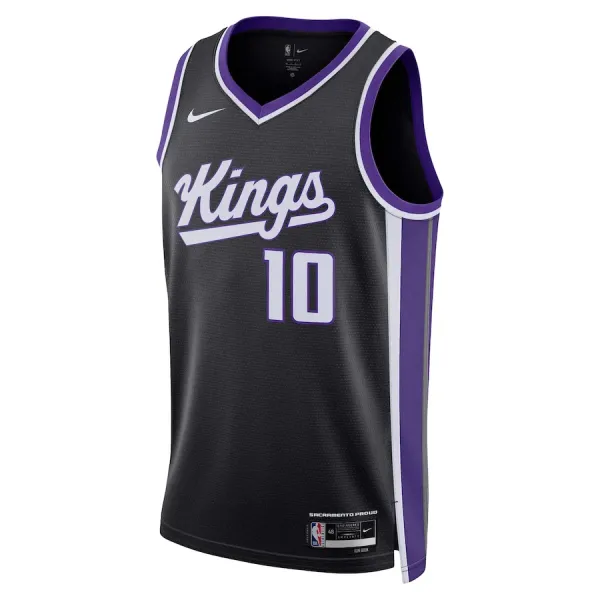 Nike Sacramento Kings Domantas Sabonis Miesten Pelipaita Icon Edition 2023-24 Swingman Musta