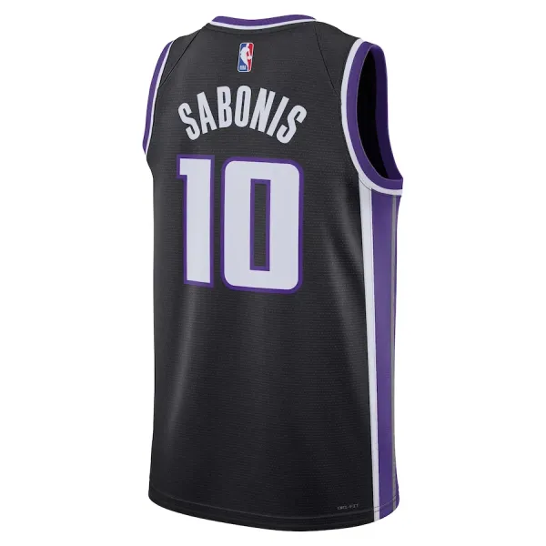 Nike Sacramento Kings Domantas Sabonis Miesten Pelipaita Icon Edition 2023-24 Swingman Musta
