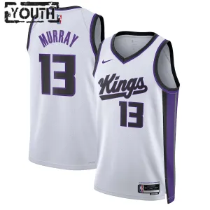 Nike Sacramento Kings Keegan Murray Lasten Pelipaita Association Edition 2023-24 Swingman Valkoinen