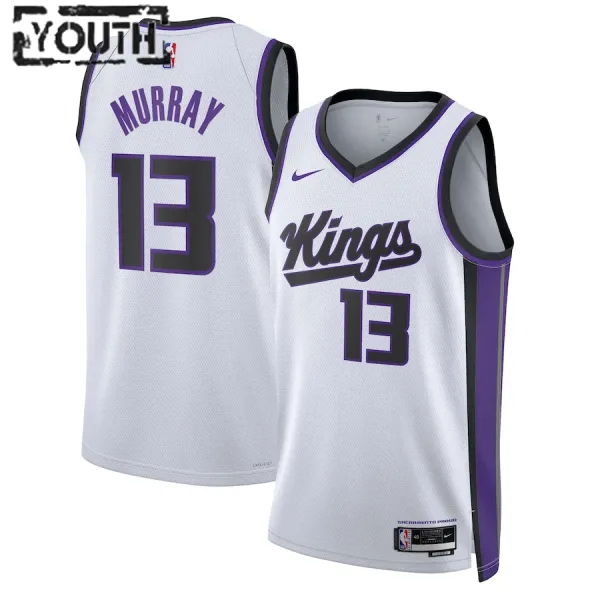 Nike Sacramento Kings Keegan Murray Lasten Pelipaita Association Edition 2023-24 Swingman Valkoinen Nike Sacramento Kings Keegan Murray Lasten Pelipaita Association Edition 2023-24 Swingman Valkoinen