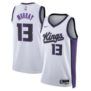 Nike Sacramento Kings Keegan Murray Miesten Pelipaita Association Edition 2023-24 Swingman Valkoinen