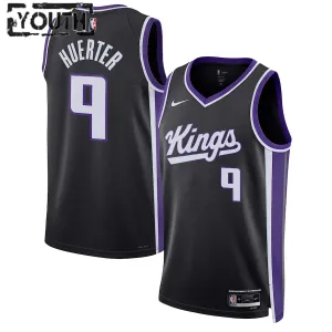 Nike Sacramento Kings Kevin Huerter Lasten Pelipaita Icon Edition 2023-24 Swingman Musta
