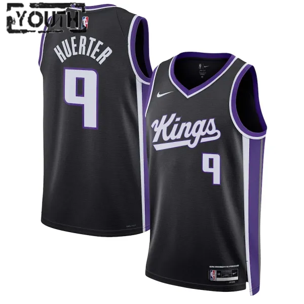 Nike Sacramento Kings Kevin Huerter Lasten Pelipaita Icon Edition 2023-24 Swingman Musta Nike Sacramento Kings Kevin Huerter Lasten Pelipaita Icon Edition 2023-24 Swingman Musta