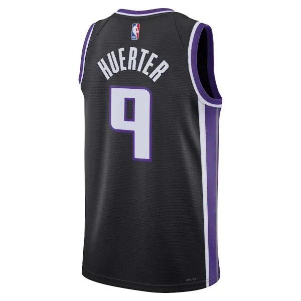 Nike Sacramento Kings Kevin Huerter Miesten Pelipaita Icon Edition 2023-24 Swingman Musta