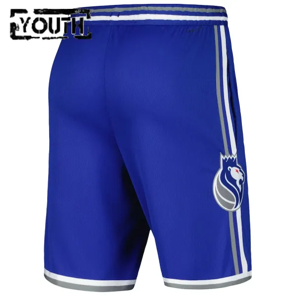 Nike Sacramento Kings Lasten Shortsit City Edition 2023-24 Swingman Sininen