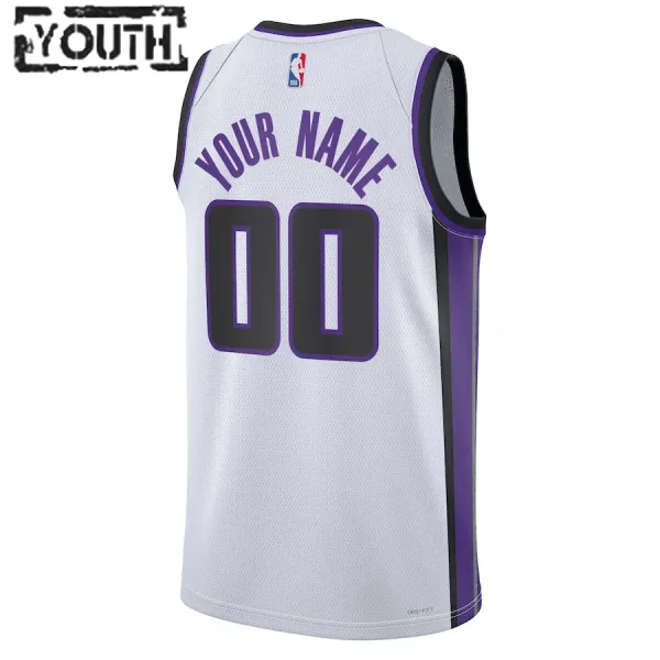Nike Sacramento Kings Personoitava Lasten Pelipaita Association Edition 2023-24 Swingman