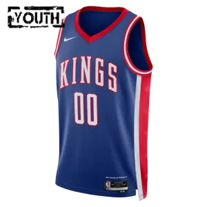 Nike Sacramento Kings Personoitava Lasten Pelipaita City Edition 2024-25 Swingman Sininen