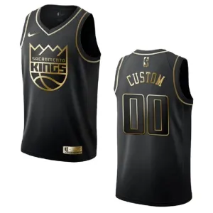 Nike Sacramento Kings Personoitava Miesten Pelipaita Golden Edition Swingman Musta Nike Sacramento Kings Personoitava Miesten Pelipaita Golden Edition Swingman Musta