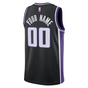 Nike Sacramento Kings Personoitava Miesten Pelipaita Icon Edition 2023-24 Swingman Musta