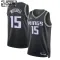 Sacramento Kings Jordan Davion Mitchell 15 Lasten Pelipaita Statement Edition Swingman Musta
