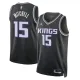 Sacramento Kings Jordan Davion Mitchell 15 Miesten Pelipaita Statement Edition Swingman Musta Sacramento Kings Jordan Davion Mitchell 15 Miesten Pelipaita Statement Edition Swingman Musta