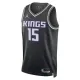 Sacramento Kings Jordan Davion Mitchell 15 Miesten Pelipaita Statement Edition Swingman Musta