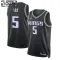 Sacramento Kings Jordan De Aaron Fox 5 Lasten Pelipaita Statement Edition Swingman Musta