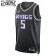 Sacramento Kings Jordan De Aaron Fox 5 Lasten Pelipaita Statement Edition Swingman Musta