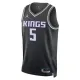 Sacramento Kings Jordan De Aaron Fox 5 Miesten Pelipaita Statement Edition Swingman Musta