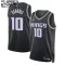 Sacramento Kings Jordan Domantas Sabonis 10 Lasten Pelipaita Statement Edition Swingman Musta