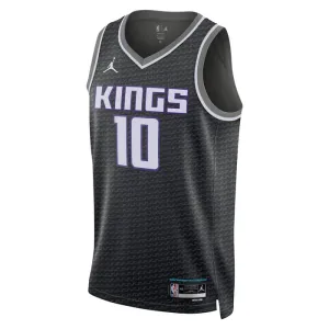Sacramento Kings Jordan Domantas Sabonis 10 Miesten Pelipaita Statement Edition Swingman Musta
