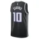 Sacramento Kings Jordan Domantas Sabonis 10 Miesten Pelipaita Statement Edition Swingman Musta