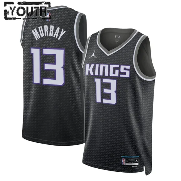 Sacramento Kings Jordan Keegan Murray 13 Lasten Pelipaita Statement Edition Swingman Musta Sacramento Kings Jordan Keegan Murray 13 Lasten Pelipaita Statement Edition Swingman Musta