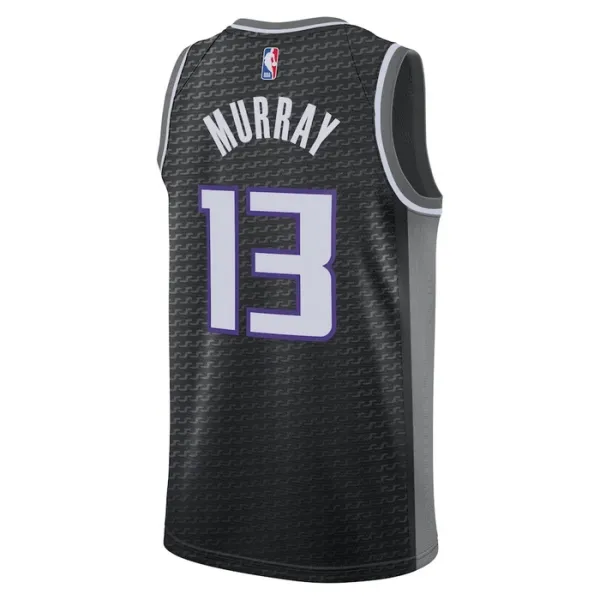 Sacramento Kings Jordan Keegan Murray 13 Miesten Pelipaita Statement Edition Swingman Musta