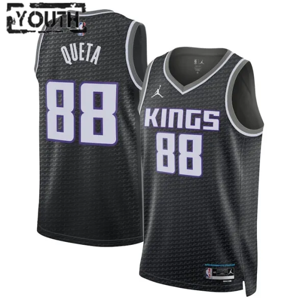 Sacramento Kings Jordan Neemias Queta 88 Lasten Pelipaita Statement Edition Swingman Musta Sacramento Kings Jordan Neemias Queta 88 Lasten Pelipaita Statement Edition Swingman Musta