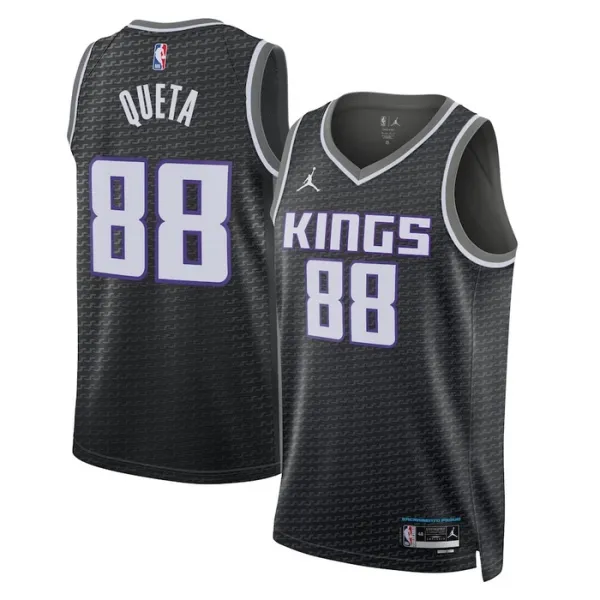 Sacramento Kings Jordan Neemias Queta 88 Miesten Pelipaita Statement Edition Swingman Musta Sacramento Kings Jordan Neemias Queta 88 Miesten Pelipaita Statement Edition Swingman Musta