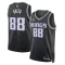 Sacramento Kings Jordan Neemias Queta 88 Miesten Pelipaita Statement Edition Swingman Musta
