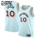 Nike San Antonio Spurs Jeremy Sochan Lasten Pelipaita City Edition 2024-25 Swingman Sininen Nike San Antonio Spurs Jeremy Sochan Lasten Pelipaita City Edition 2024-25 Swingman Sininen