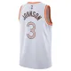 Nike San Antonio Spurs Keldon Johnson Miesten Pelipaita City Edition 2023-24 Swingman Valkoinen