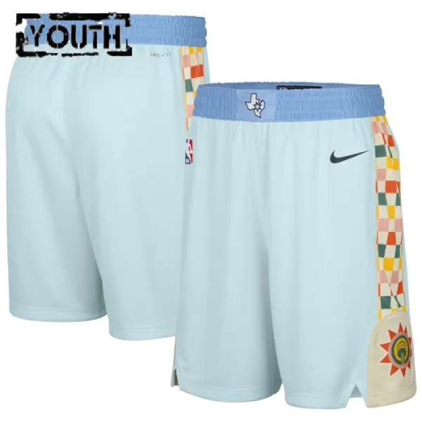 Nike San Antonio Spurs Lasten Shortsit City Edition 2024-25 Swingman Nike San Antonio Spurs Lasten Shortsit City Edition 2024-25 Swingman