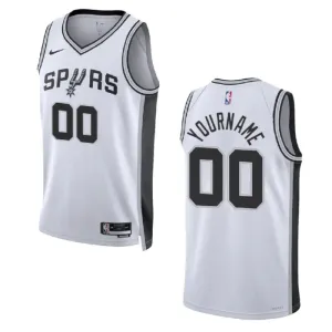 Nike San Antonio Spurs Personoitava Miesten Pelipaita Association Edition Swingman Valkoinen Nike San Antonio Spurs Personoitava Miesten Pelipaita Association Edition Swingman Valkoinen