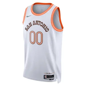 Nike San Antonio Spurs Personoitava Miesten Pelipaita City Edition 2023-24 Swingman Valkoinen