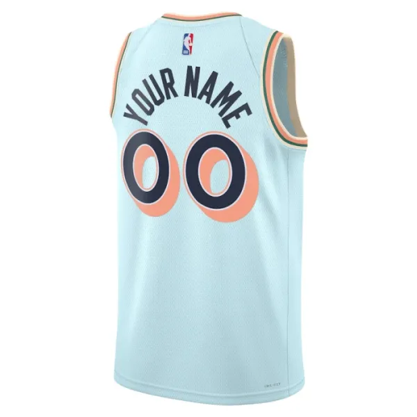 Nike San Antonio Spurs Personoitava Miesten Pelipaita City Edition 2024-25 Swingman Sininen