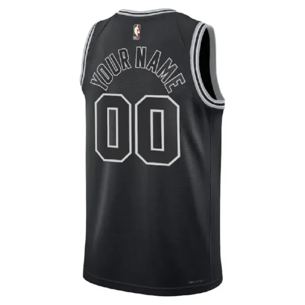 Nike San Antonio Spurs Personoitava Miesten Pelipaita Classic Edition 2022-23 Swingman Musta