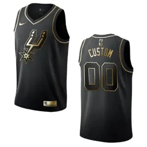 Nike San Antonio Spurs Personoitava Miesten Pelipaita Golden Edition Swingman Musta Nike San Antonio Spurs Personoitava Miesten Pelipaita Golden Edition Swingman Musta