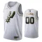Nike San Antonio Spurs Personoitava Miesten Pelipaita Golden Edition Swingman Valkoinen