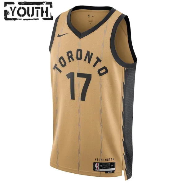 Nike Toronto Raptors Dennis Schroder Lasten Pelipaita City Edition 2023-24 Swingman
