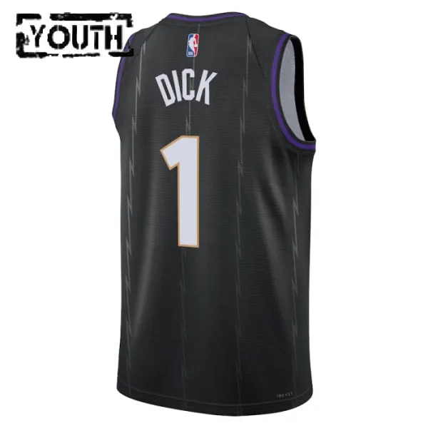 Nike Toronto Raptors Grady Dick Lasten Pelipaita City Edition 2024-25 Swingman Musta