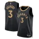 Nike Toronto Raptors OG Anunoby 3 Miesten Pelipaita City Edition 2022-23 Swingman Musta Nike Toronto Raptors OG Anunoby 3 Miesten Pelipaita City Edition 2022-23 Swingman Musta