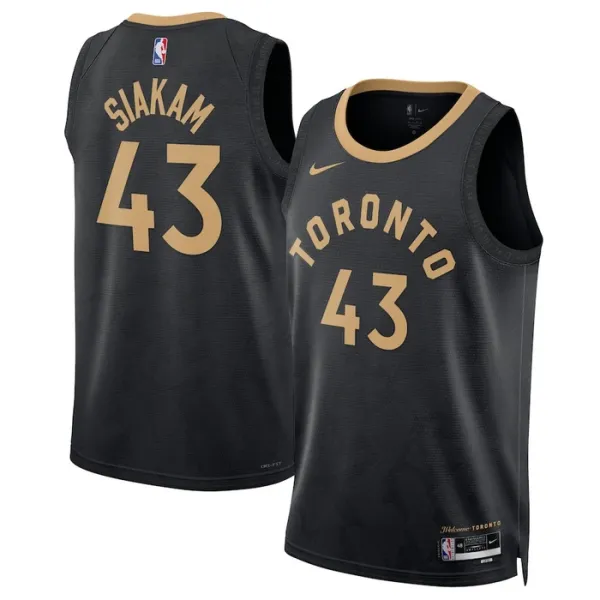 Nike Toronto Raptors Pascal Siakam 43 Miesten Pelipaita City Edition 2022-23 Swingman Musta Nike Toronto Raptors Pascal Siakam 43 Miesten Pelipaita City Edition 2022-23 Swingman Musta