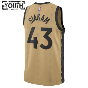 Nike Toronto Raptors Pascal Siakam Lasten Pelipaita City Edition 2023-24 Swingman