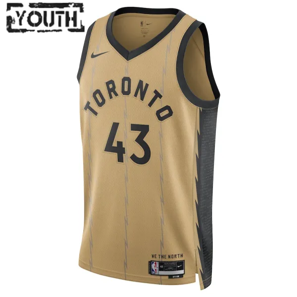 Nike Toronto Raptors Pascal Siakam Lasten Pelipaita City Edition 2023-24 Swingman