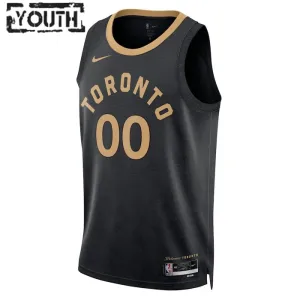 Nike Toronto Raptors Personoitava Lasten Pelipaita City Edition 2022-23 Swingman Musta