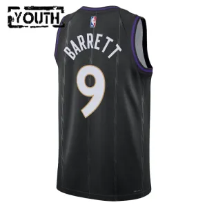 Nike Toronto Raptors RJ Barrett Lasten Pelipaita City Edition 2024-25 Swingman Musta