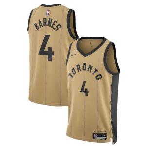 Nike Toronto Raptors Scottie Barnes Miesten Pelipaita City Edition 2023-24 Swingman