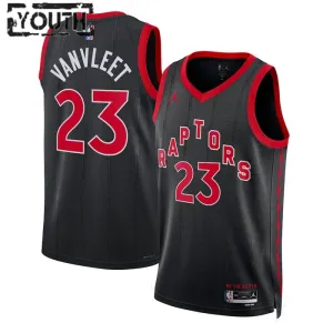 Toronto Raptors Jordan Fred Vanvleet 23 Lasten Pelipaita Statement Edition Swingman Musta