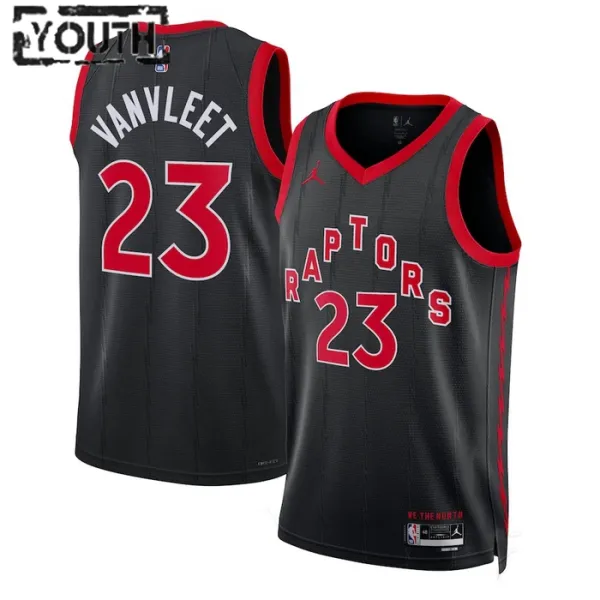 Toronto Raptors Jordan Fred Vanvleet 23 Lasten Pelipaita Statement Edition Swingman Musta Toronto Raptors Jordan Fred Vanvleet 23 Lasten Pelipaita Statement Edition Swingman Musta
