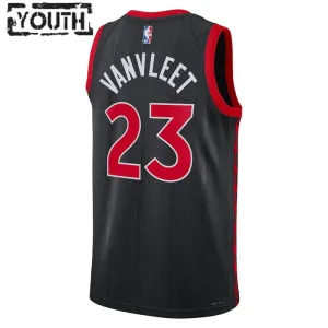 Toronto Raptors Jordan Fred Vanvleet 23 Lasten Pelipaita Statement Edition Swingman Musta