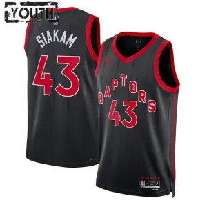 Toronto Raptors Jordan Pascal Siakam 43 Lasten Pelipaita Statement Edition Swingman Musta
